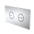 Invisi Series II® Round Dual Flush Plate & Buttons (Plastic) Chrome [111404]