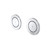 Invisi Series II® Round Dual Flush Remote Buttons (Plastic) Chrome [111407]