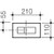 Invisi Series II® Rectangular Dual Flush Plate & Buttons (Metal) Chrome [111409]