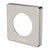 PVD Sansa Soft Square Cover Plate Brushed Nickel [202004]