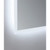 Arch 500 Vertical LED Lighting Mirror with Demister Brushed Nickel Aluminium Frame [254983]