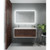 Kara 900 Adjustable LED Colour Lighting Mirror with Demister [255010]