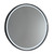 Sphere 600 LED Lighting Mirror Matt Black Aluminium Frame [255062]