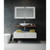 Vera 750 LED Mirror Cabinet 2 Double Sided Mirror Doors Silver Aluminium [255121]