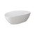Tranquil Freestanding Bath 1570mm 270L Solid Cast Marble Gloss White [128311]