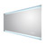 Miro Premium Horizontal LED Lighting Mirror with Touch Sensor, Demister & Bluetooth Speakers 1800mm X 850mm X 50mm [168472]