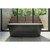 Elinea Freestanding Bath 790mm x 1780mm x 570mm 312L Premium Sanitary Grade Acrylic High Gloss Black/White [180786]