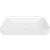 Rome 600mm Ceramic Basin Gloss White [254118]