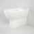 Leda Care Wall Faced Back Inlet Pan 4.5/3L (No Seat & No Cistern) White 4Star [114997]