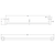 Projix Single Towel Rail 630mm Chrome [116003]