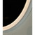 Eclipse 800 Frontlit Round LED Lighting Mirror with Demister Dimmable Matt White MDF Frame [254994]