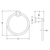 Projix Towel Ring Chrome [116013]