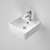 Carboni II Wall Basin White 1 Tap Hole [116126]