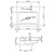 Projix MK2 Amethyst II Semi Inset Basin 540mm x 460mm White 1 Tap Hole [157304]