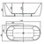 Alpha Freestanding Bath 1700mm [135858]