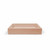 Basin Trough Rectangle Surface Mount UHP Concrete (No P&W) 875W 415D 165H 30Kg (Pastel Peach) [270650]