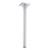 Shower Arm Ceiling Mount Straight Round Rail w/Square Flange 300mm Chrome [121479]