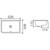 Cube 500 Under Counter Basin with Overflow White 0 Tap Holes [121853]