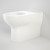 Flex Wall Faced Back Inlet Pan PNV 4.5/3L (No Seat & No Cistern) White 4Star [121854]