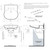 Opal Sole 550mm Wall Basin 1 Tap Hole [123042]
