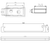 Edge II Single Towel Rail 635mm Brushed Nickel [203015]