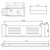 Edge II Shelf 426mm Brushed Nickel [203017]
