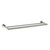 Alpha II Double Towel Rail 850mm Brushed Nickel [203021]