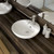 Orbis Inset Basin with Overflow White 1 Tap Hole [123291]