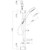 Tasman II Rail Hand Shower Chrome 3Star [123941]
