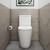 Suite Edge II Back-to-Wall Comfort Height Rimless Standard Seat 4Star [194385]