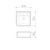 Carboni II Wall Basin 3 Tap Hole [124498]