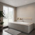 Winton Island Bath 1700mm Centre Waste White [182540]