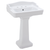 Colonial Wall Basin (Only) with Pop-Up Plug & Waste 610mm x 455mm 3TH [198805]