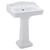 Colonial Wall Basin (Only) with Pop-Up Plug and Waste 610mm x 455mm 3 Tap Holes [198805]