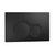 Wall Dual Flush Button Round Black [153204]