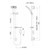 Waipori Satinjet Hand/Rail Shower 3Star Chrome/White [130808]