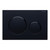Geberit Sigma 20 Round Button Dual Flush Plate Gloss Black Chrome Trim [191448]