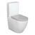 Alix Care Back to Wall Rimless P Trap Toilet Suite Grey Seat 4 Star [191458]