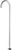 Vivid Floor Mounted Bath Spout 940mm Chrome [151868]