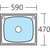 Laundry 45L Tub With Rinse Bypass and Overflow 2TH [010540]