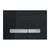 Geberit Sigma 50 Rectangular Button Dual Flush Plate Black & Chrome [191456]