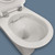 Delta Care Extended SNV Back-to-Wall Faced Suite White Seat [191785]
