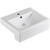 Belinda Semi-Recessed Basin 525mm x 425mm x 153mm Gloss White Ceramic, 1 Tap Hole [193176]