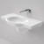 Opal 900 Twin Wall Basin with Plug and Waste White 1 Tap Hole [140521]