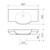 Opal 900 Twin Wall Basin with Plug and Waste White 1 Tap Hole [140521]