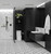 Monaco Dual Shower Set Matte Black 3Star [158915]