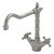 Lillian Shepherds Crook Sink Mixer Brushed Nickel [158238]