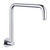 Round Gooseneck Fixed Shower Arm Polished Round Chrome [169426]