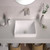 Urbane II Inset Vanity Basin 500mm x 330mm x 187mm 0 Tap Landing No Overflow White [195981]