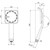 Nx Orli Shower Hand Piece 3Star Chrome [198982]